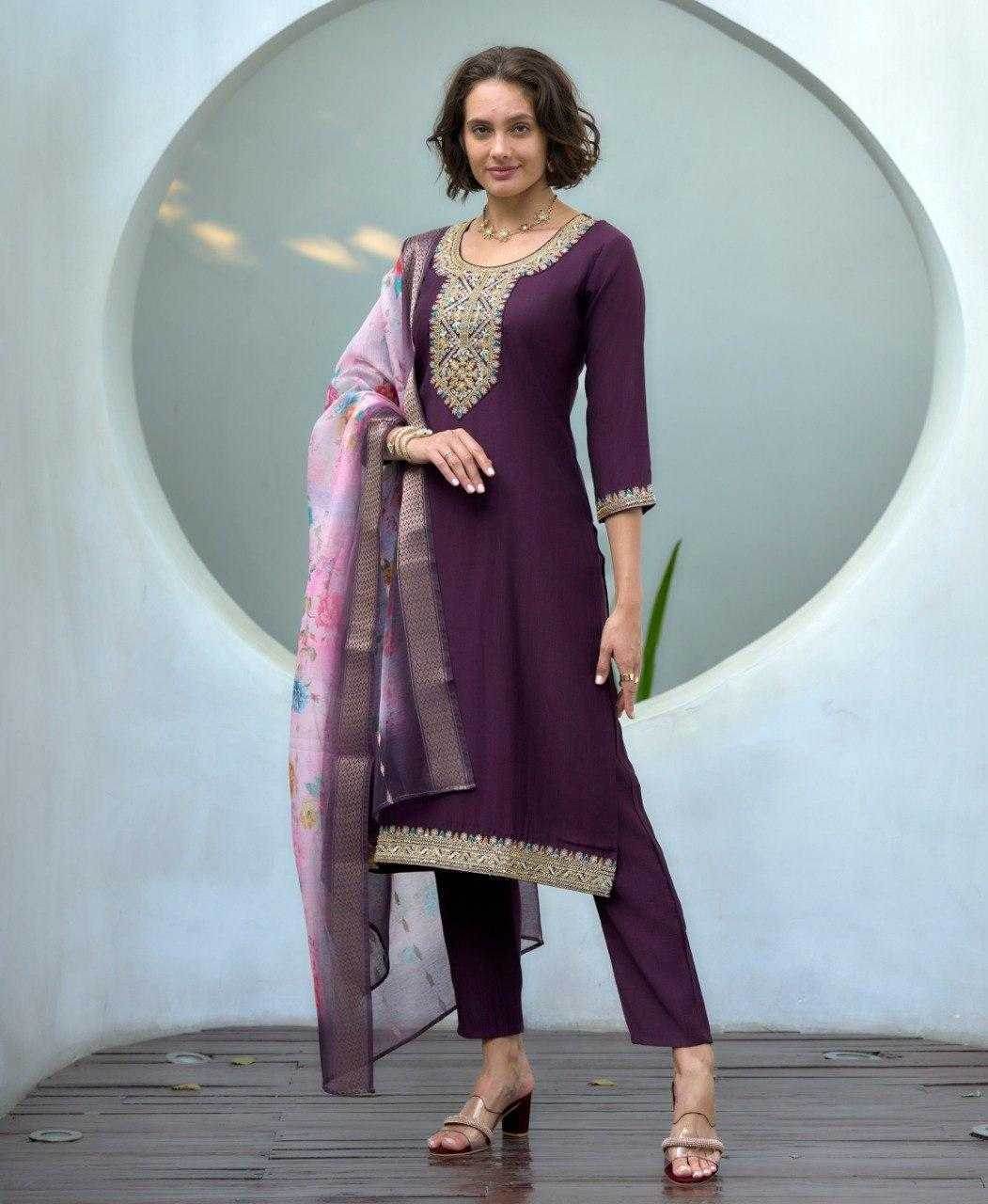 Silk Casual Ethnic Kurti - MYLUXURY LANE ENTERPRISE